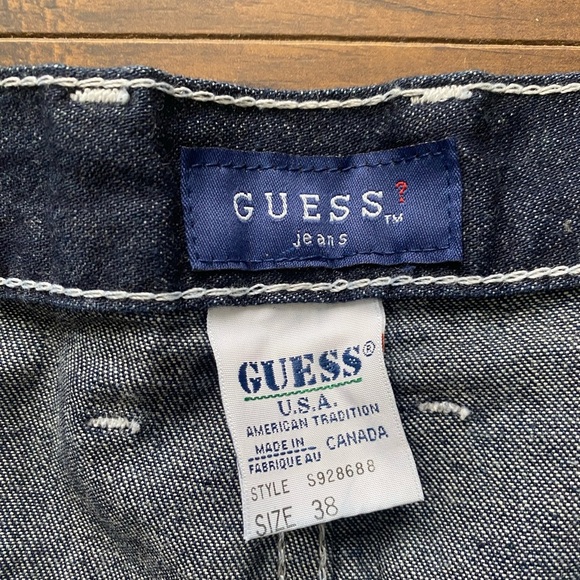 Vintage Guess Y2K Jean shorts - Picture 2 of 9